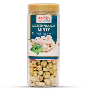 Roasted Makhana Minty crunchy protein rich fox nuts snack
