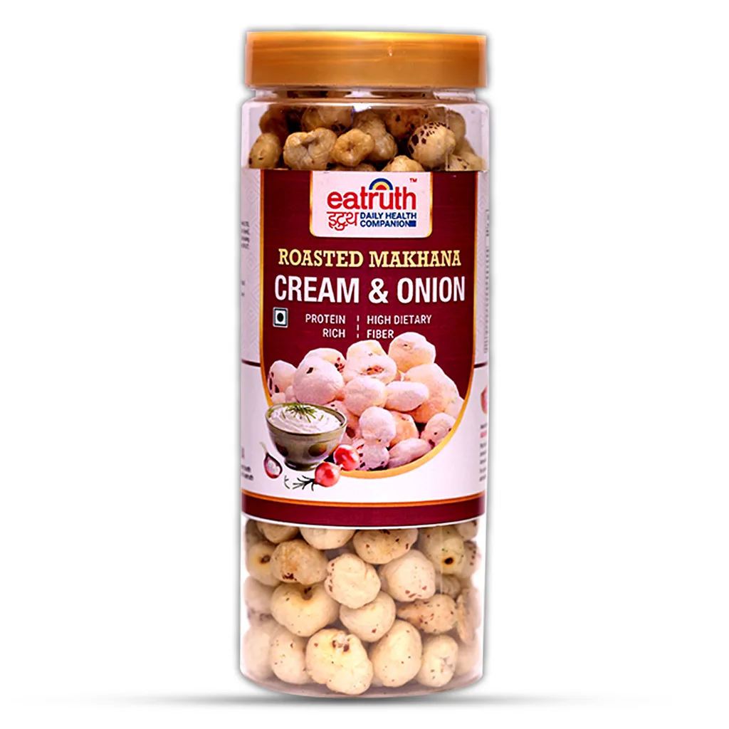 Roasted Makhana Cream & Onion by Eatruth